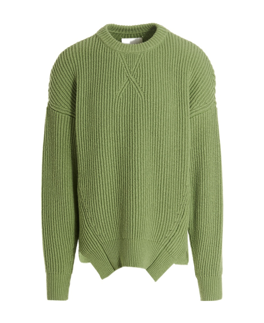 Jil Sander Green Sweater In Green