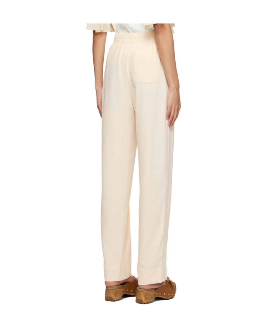 See By Chloé Straight-leg Track Pants In White