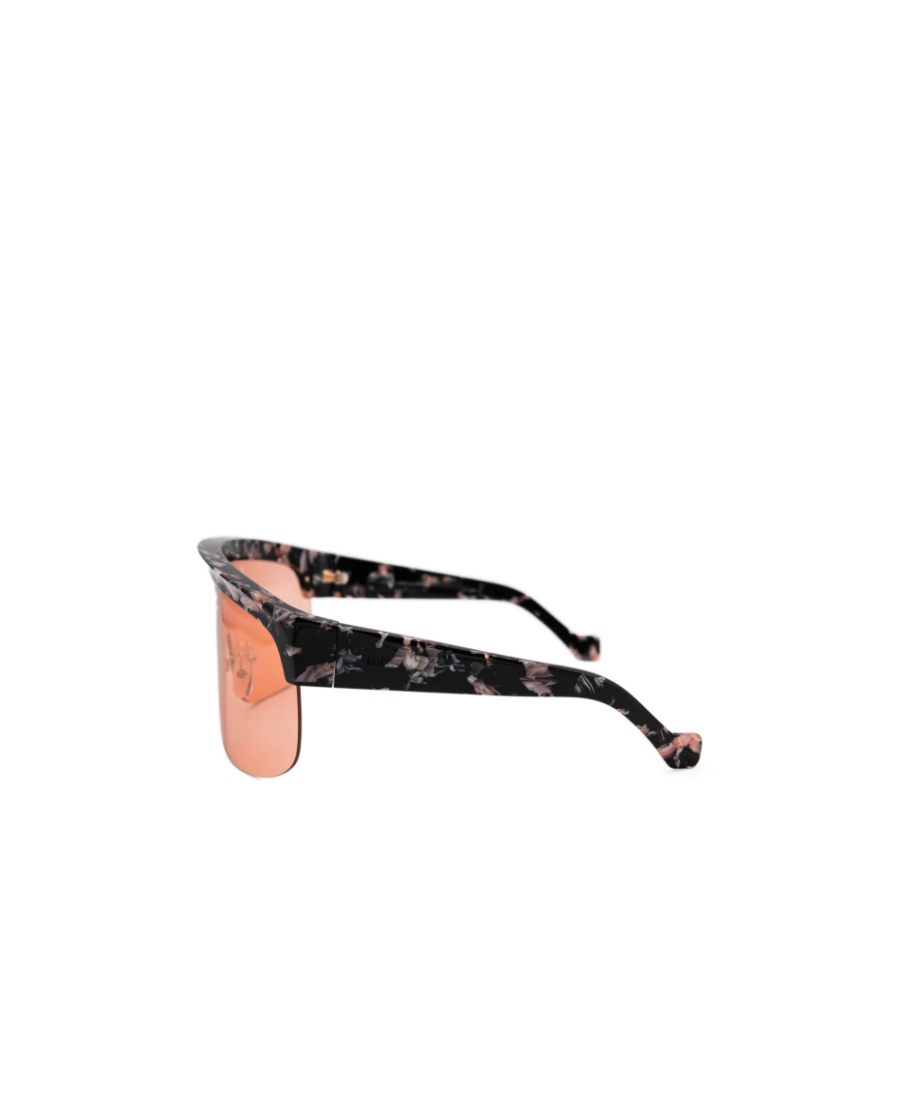 Loewe Shield-frame Sunglasses In Nude