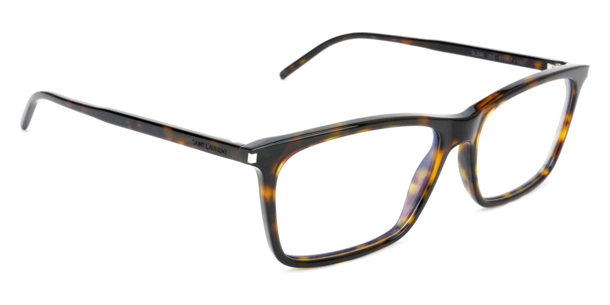 Saint Laurent Logo Flat Mirror In Black