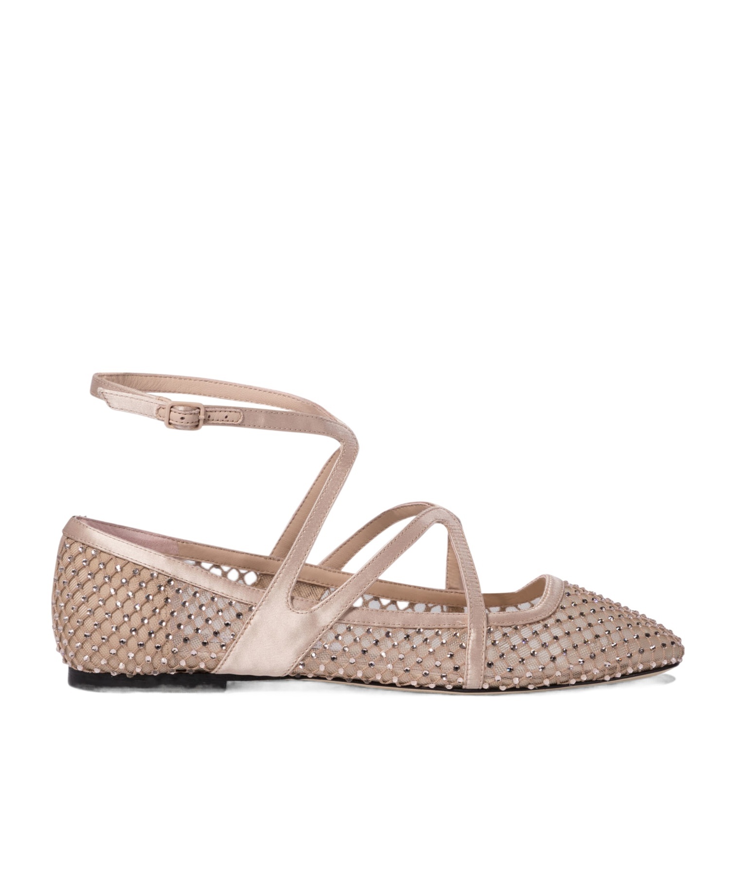 Jimmy Choo Astoria Ballet Fl In Nude