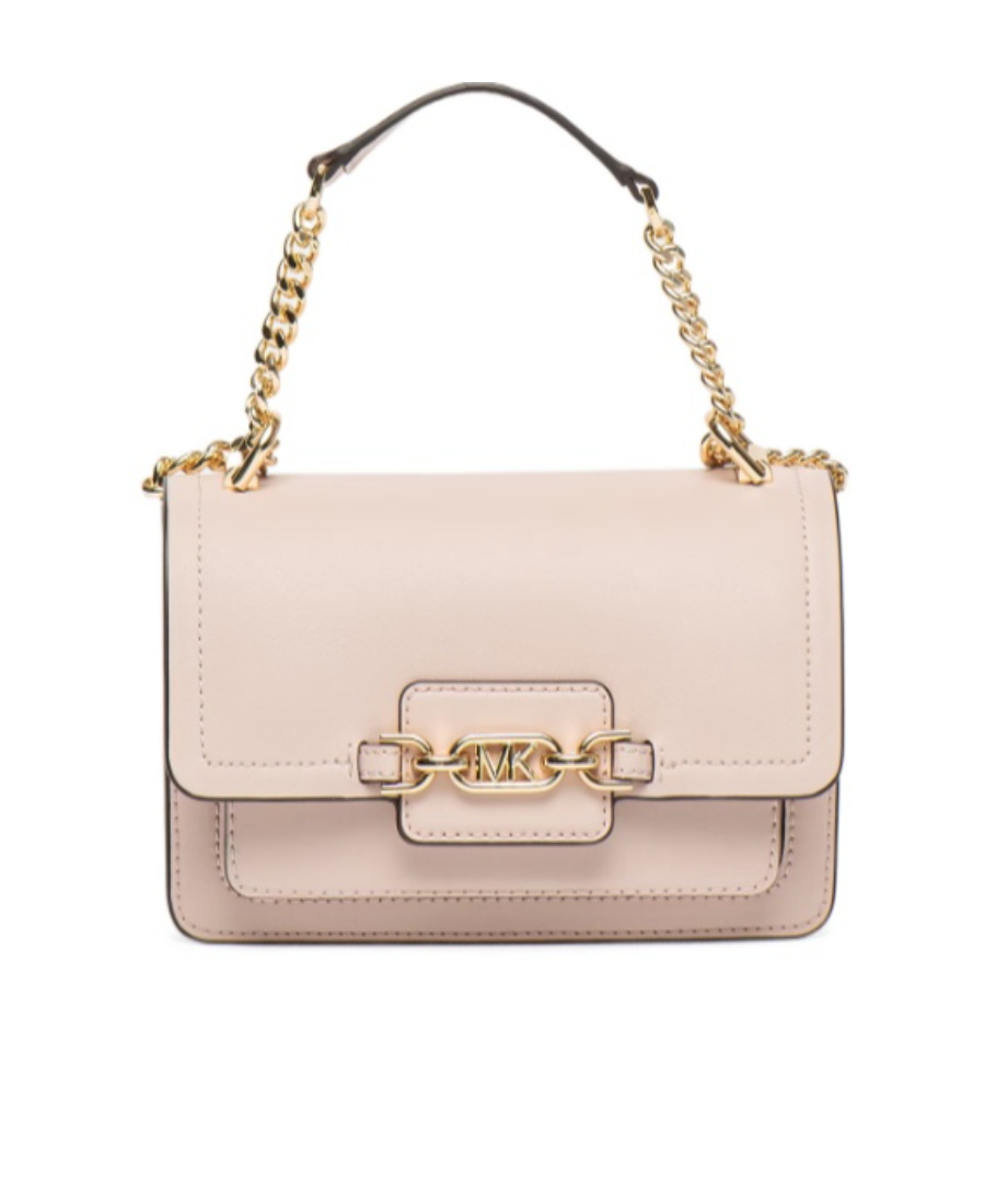 Michael Kors Heather Extra-small Shoulder Bag In Nude
