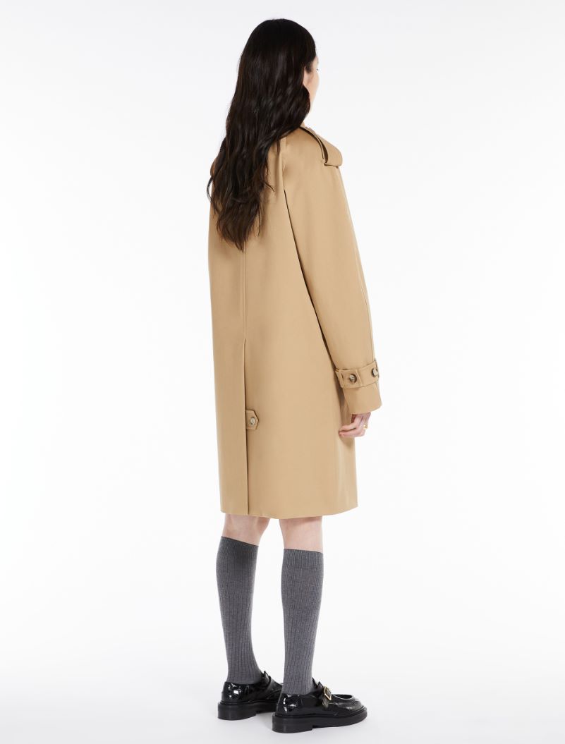 Sportmax Long-sleeved Windbreaker In Nude
