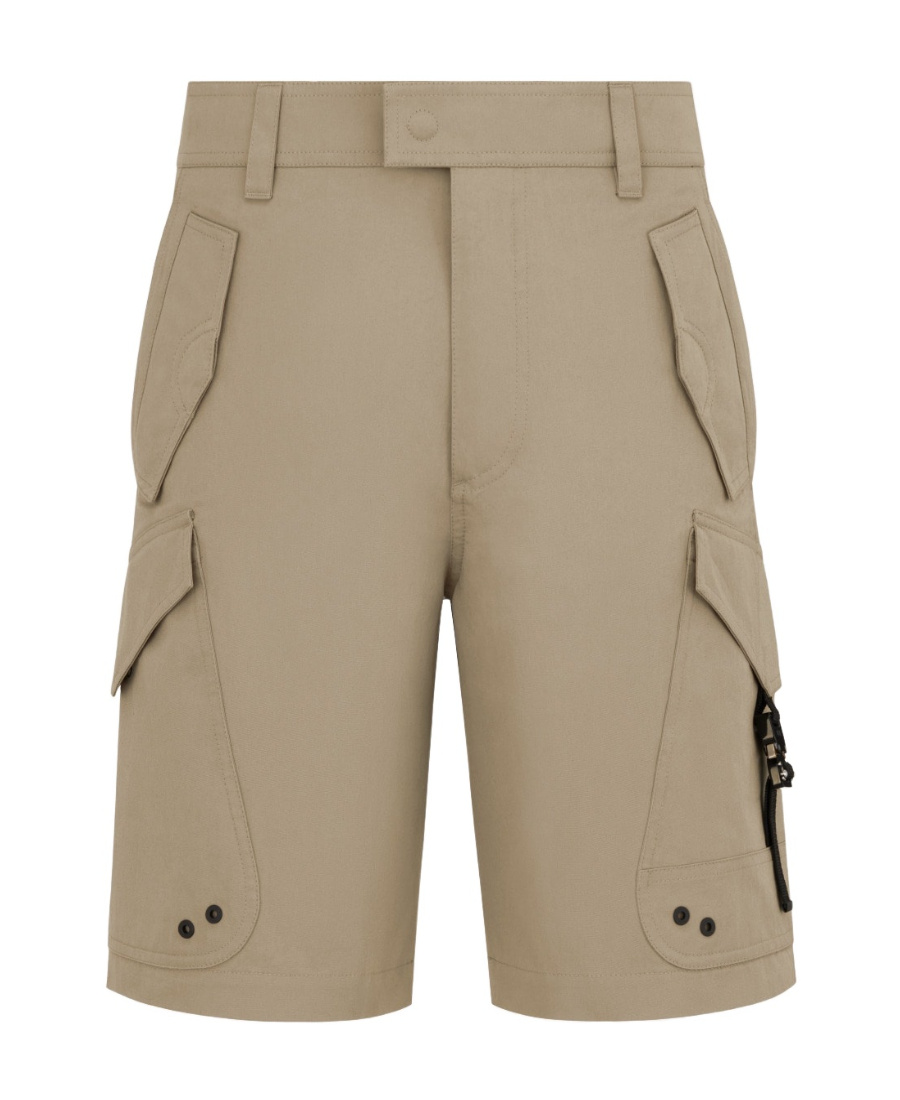 Dior Logo Shorts In Nude