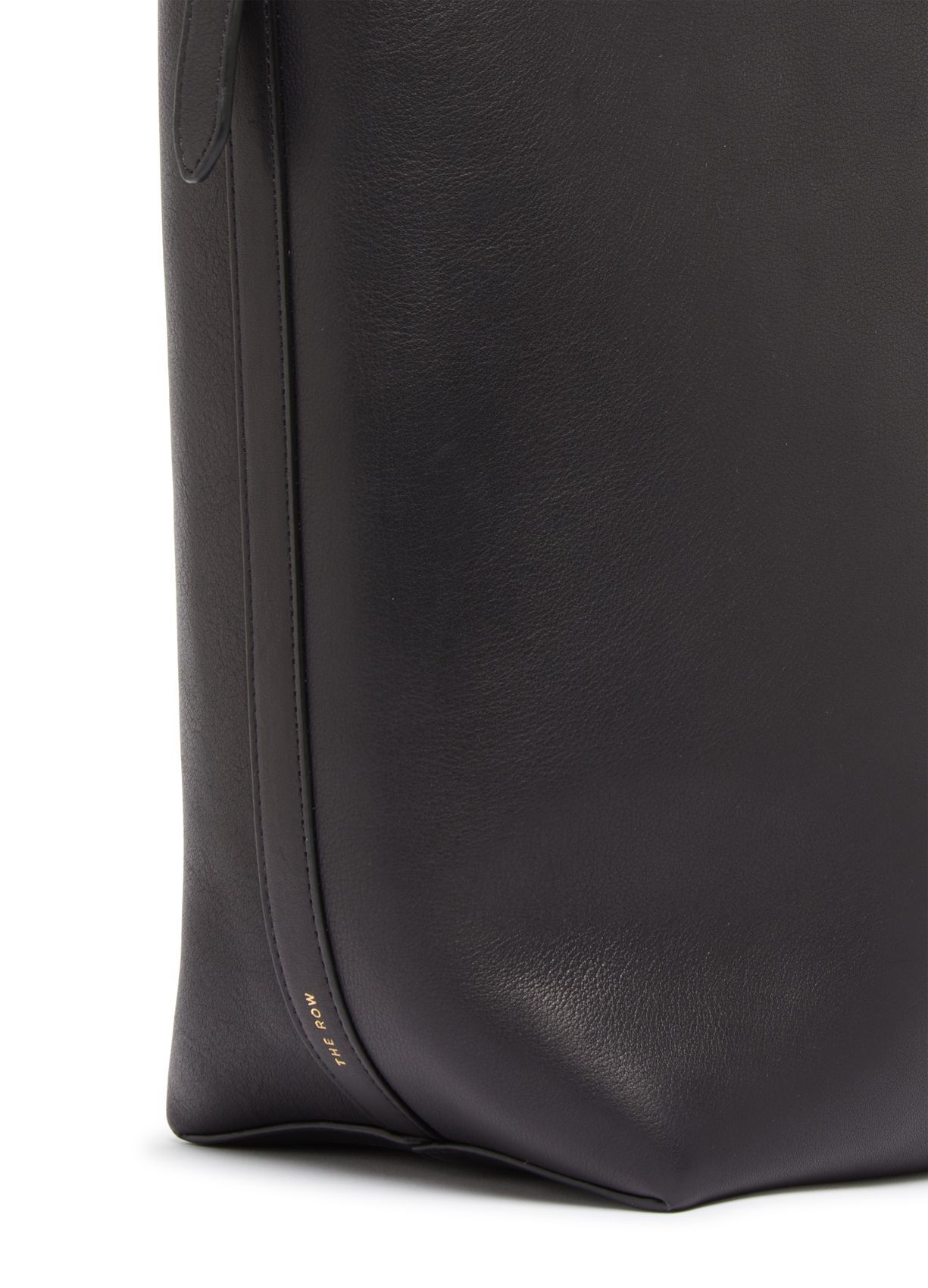 The Row Medium N/s Park Slim Shoulder Strap Handbag In Black