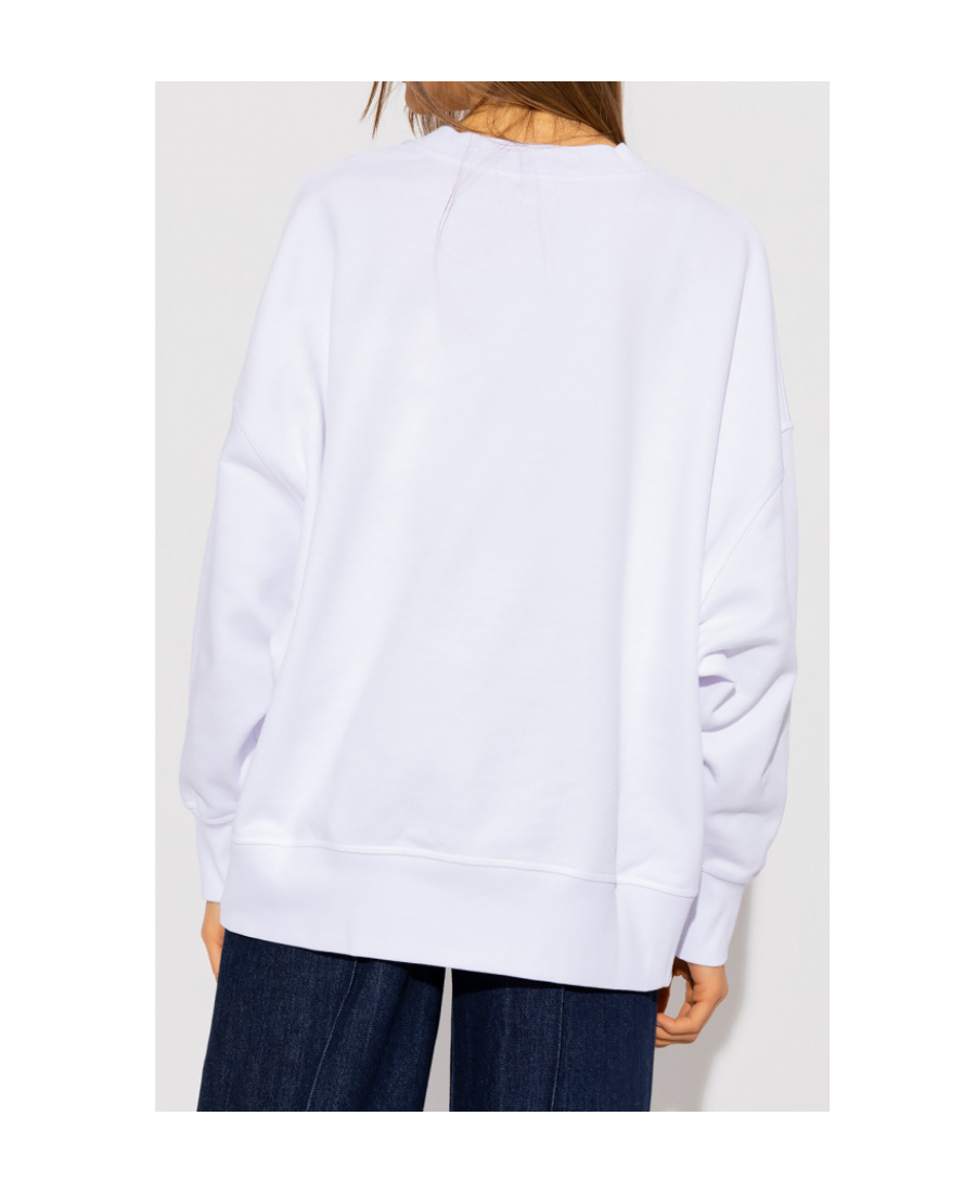 Alexander Mcqueen Sweatshirt With Logo Print In White