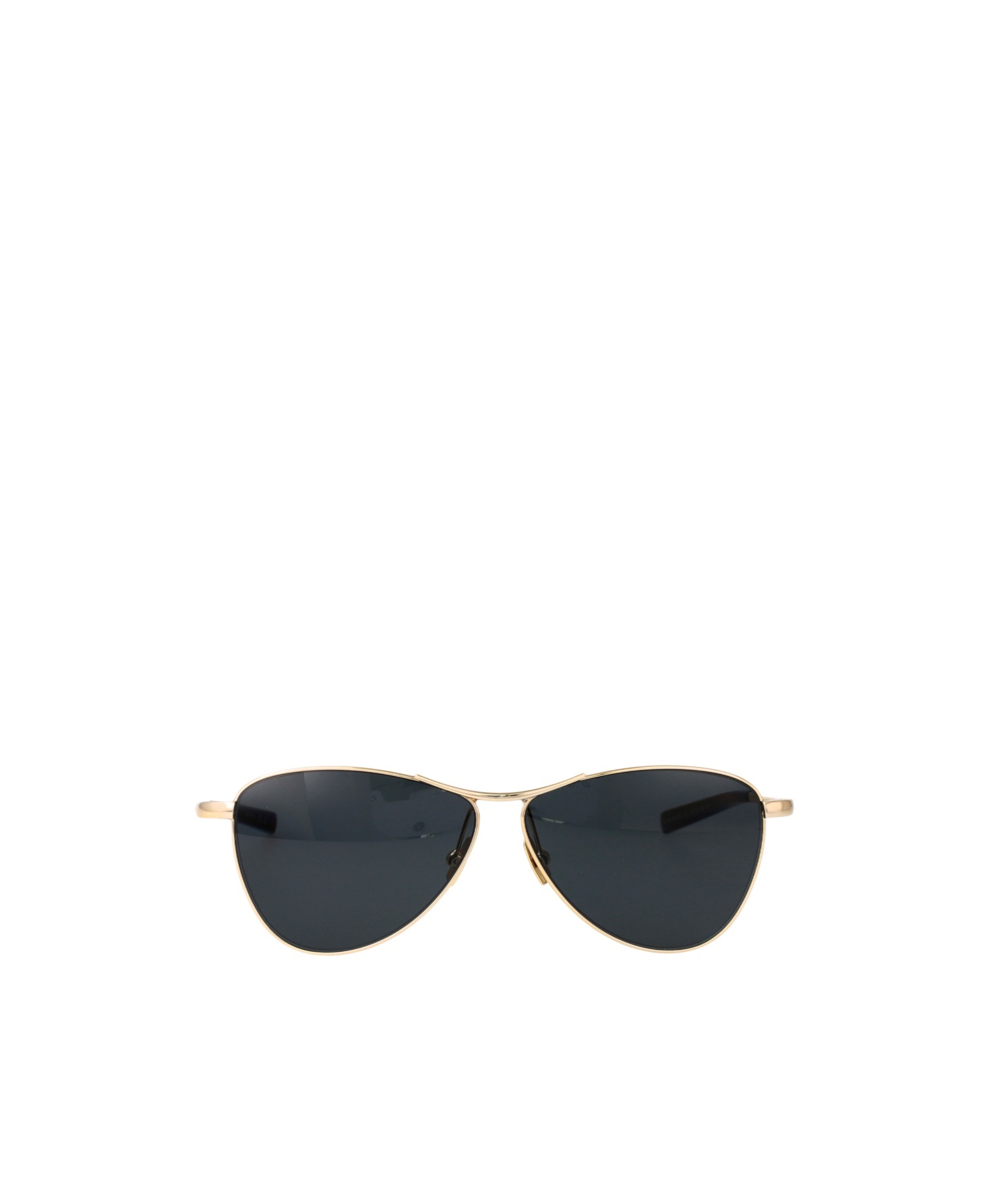 Saint Laurent Vesper Aviator-frame Sunglasses In Black