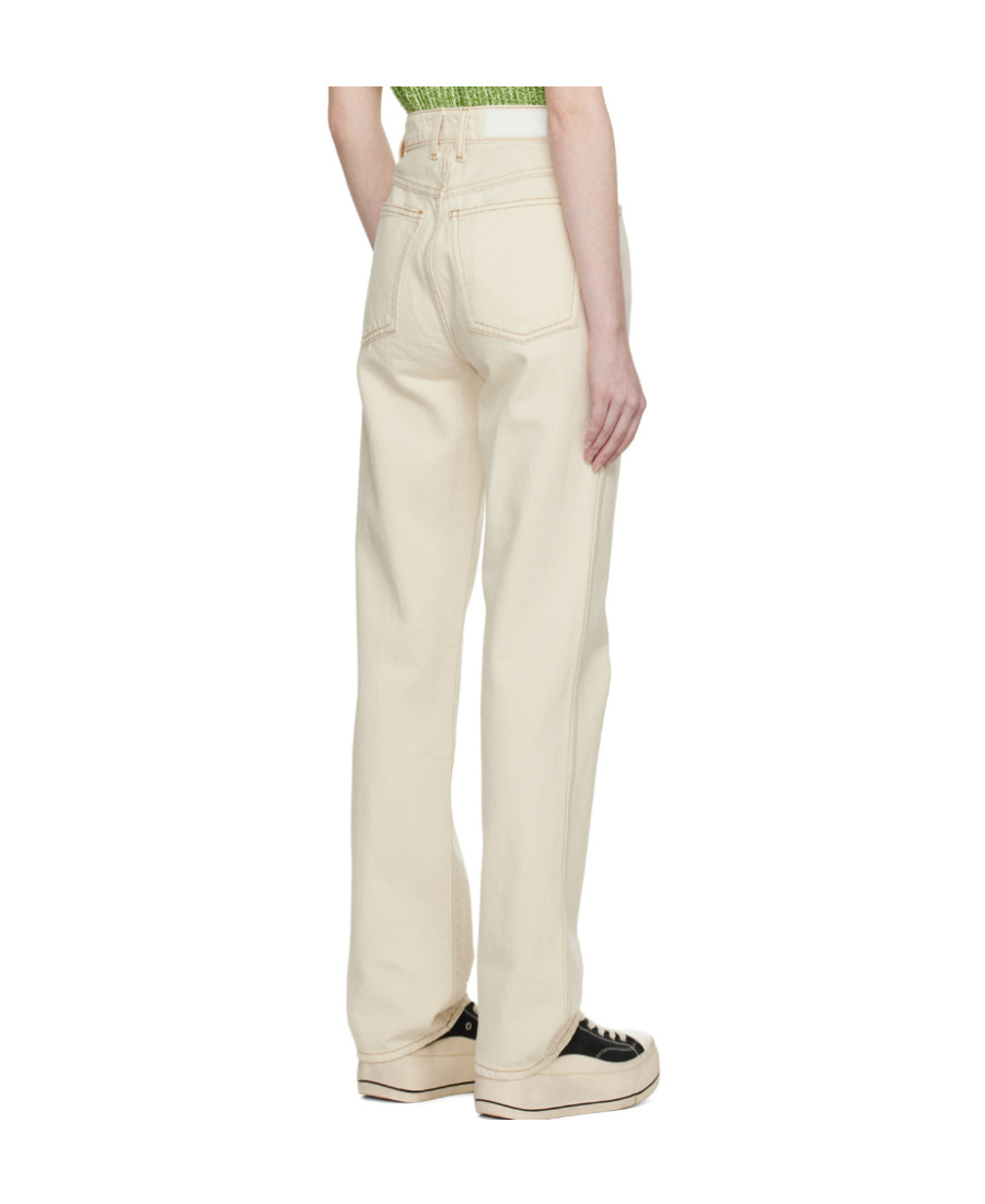 Re/done 70s Cigarette Jeans In Nude