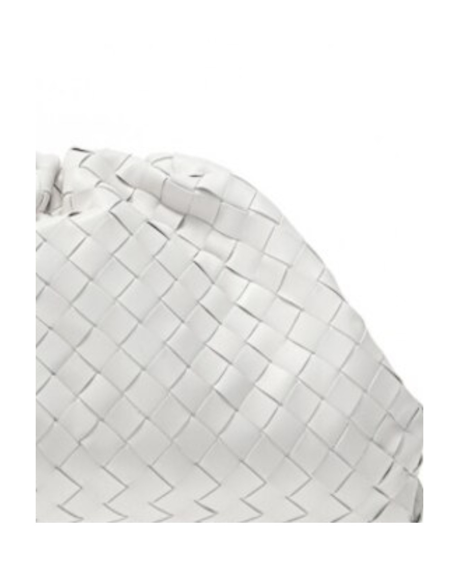 BOTTEGA VENETA THE POUCH WOVEN CLUTCH BAG