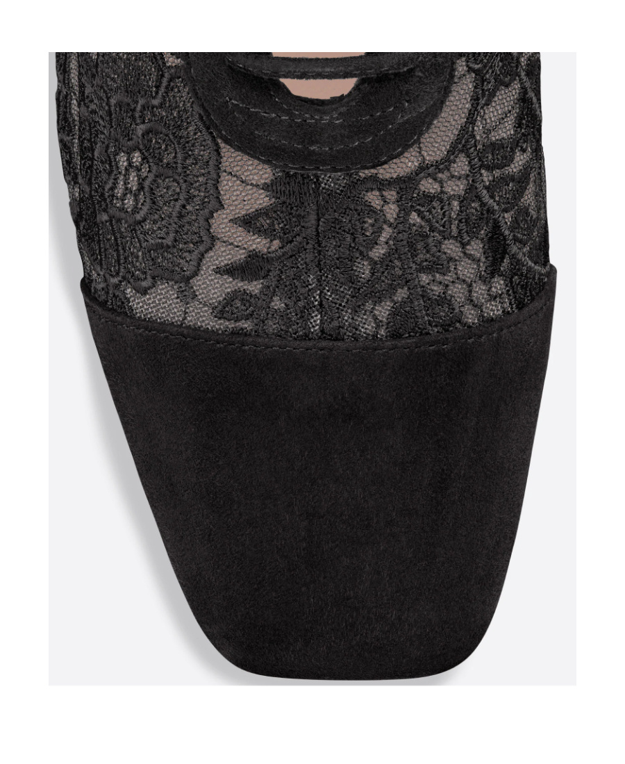 Dior Naughtily-d Zipper Short Boots In Black