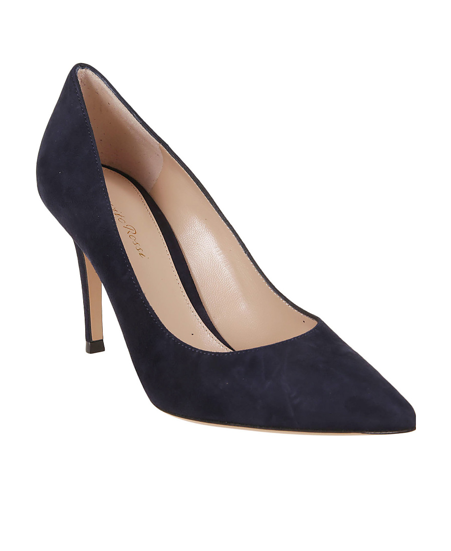 Shop Gianvito Rossi Pointed-toe Slip-on Pumps In Black