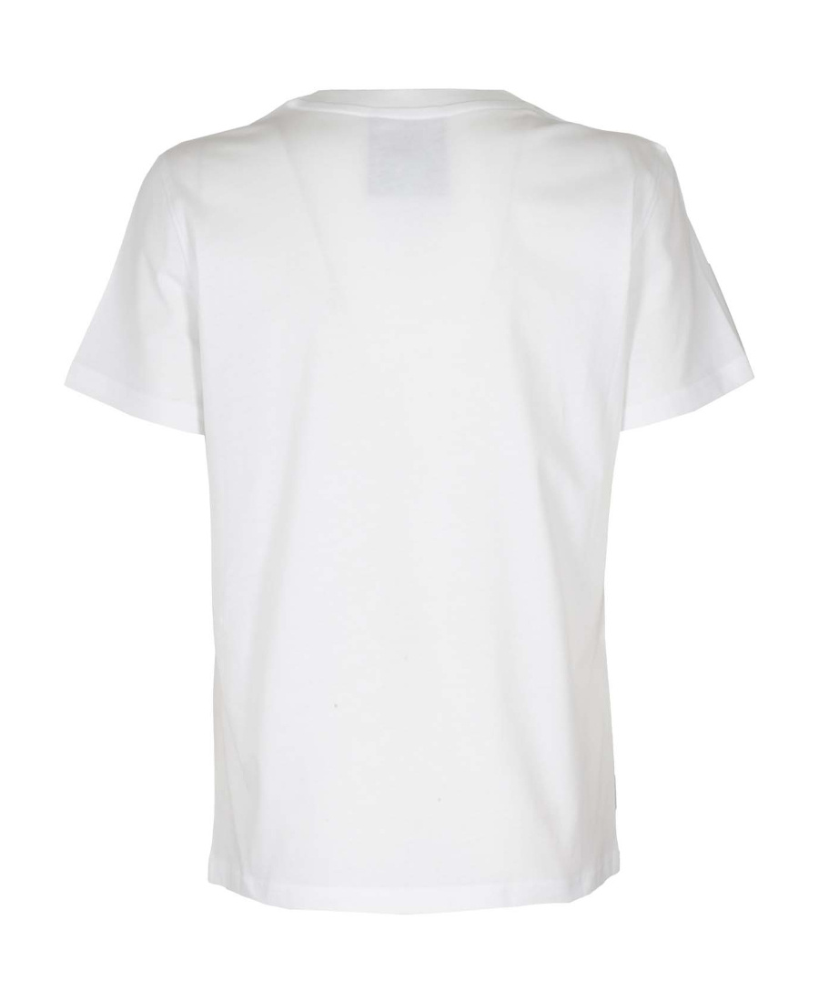 Moschino Smiley Faces Logo-print T-shirt In White
