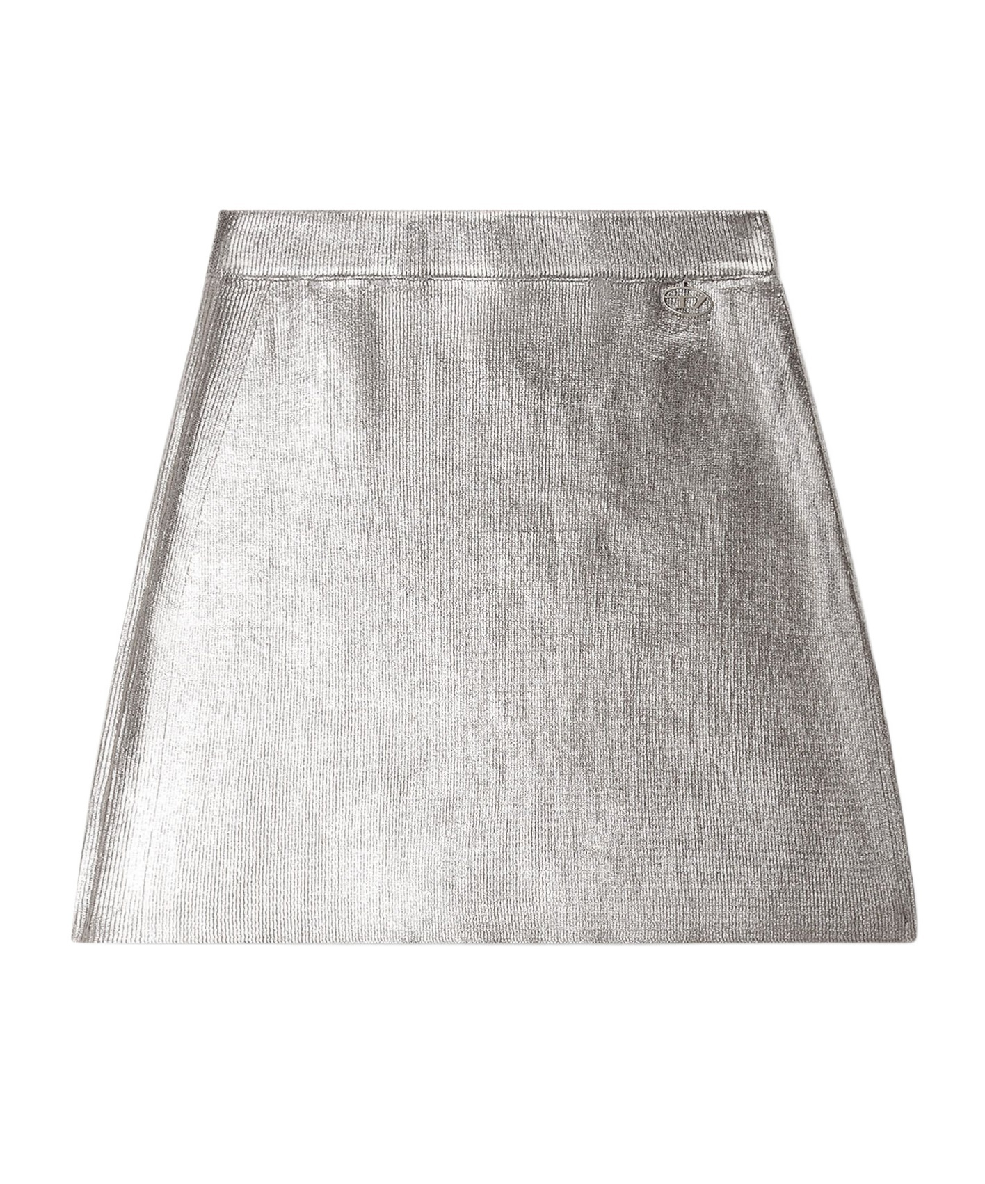 Diesel M-isi Skirt In Gray