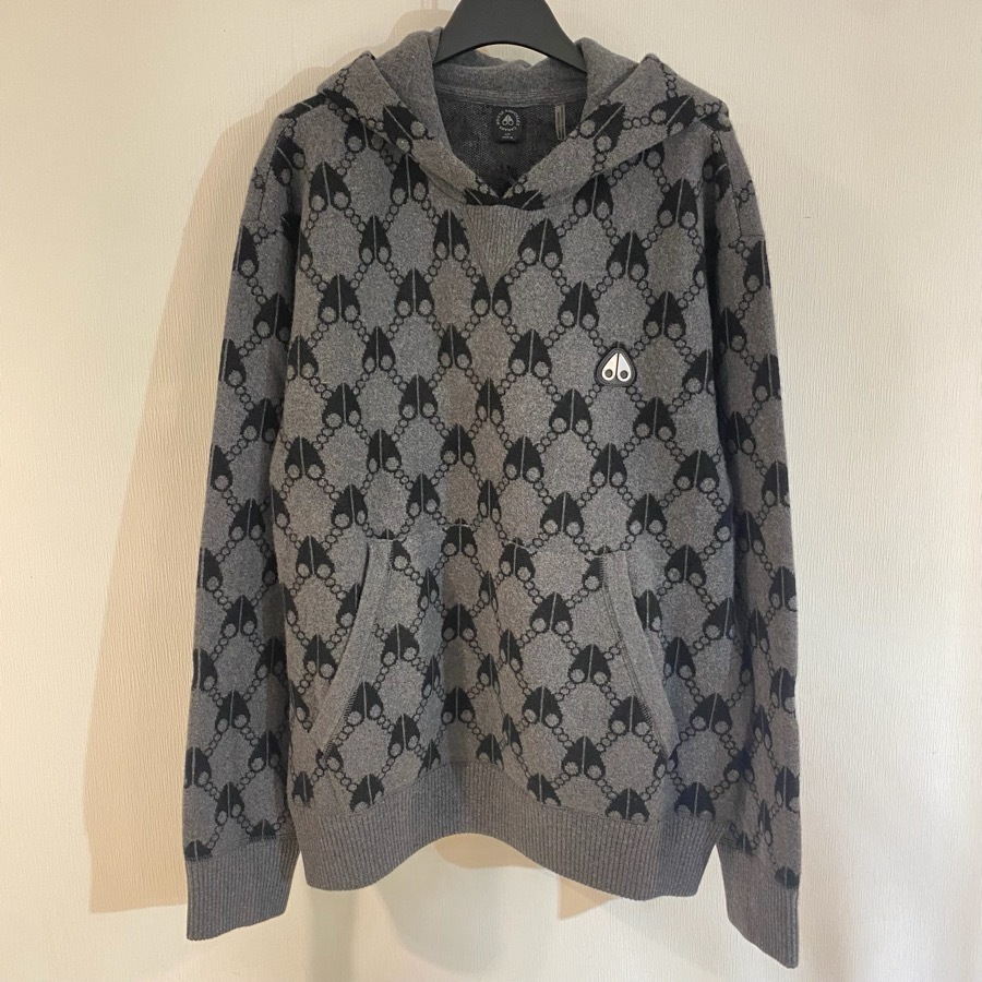 Moose Knuckles Jog Falls Hoodie In Black