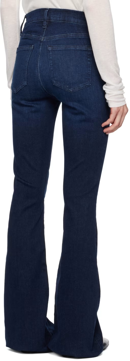 FRAME LE HIGH FLARED JEANS