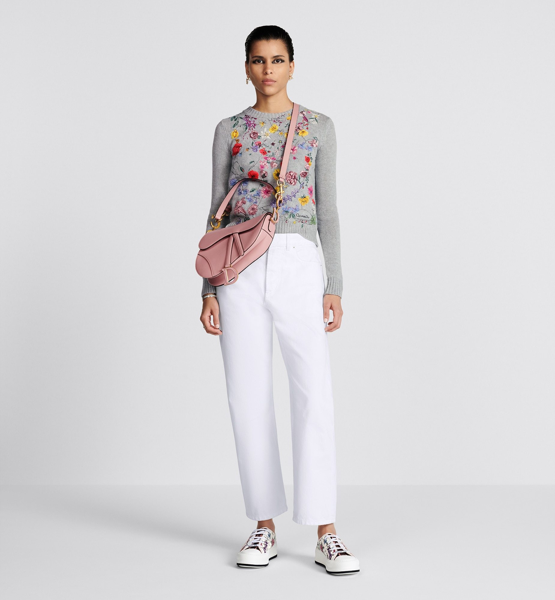 Dior Flip Shoulder Bag In Pink