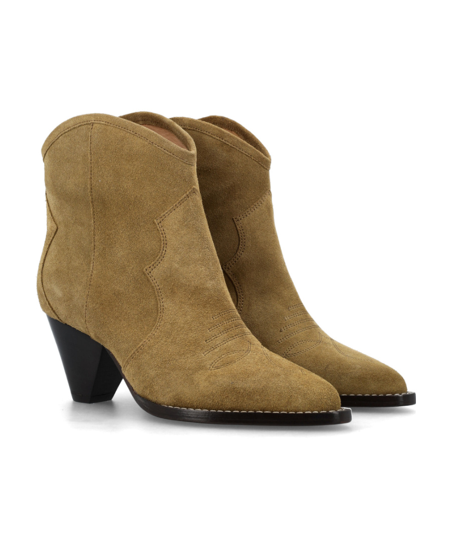Isabel Marant Womens Grey Boots In Green