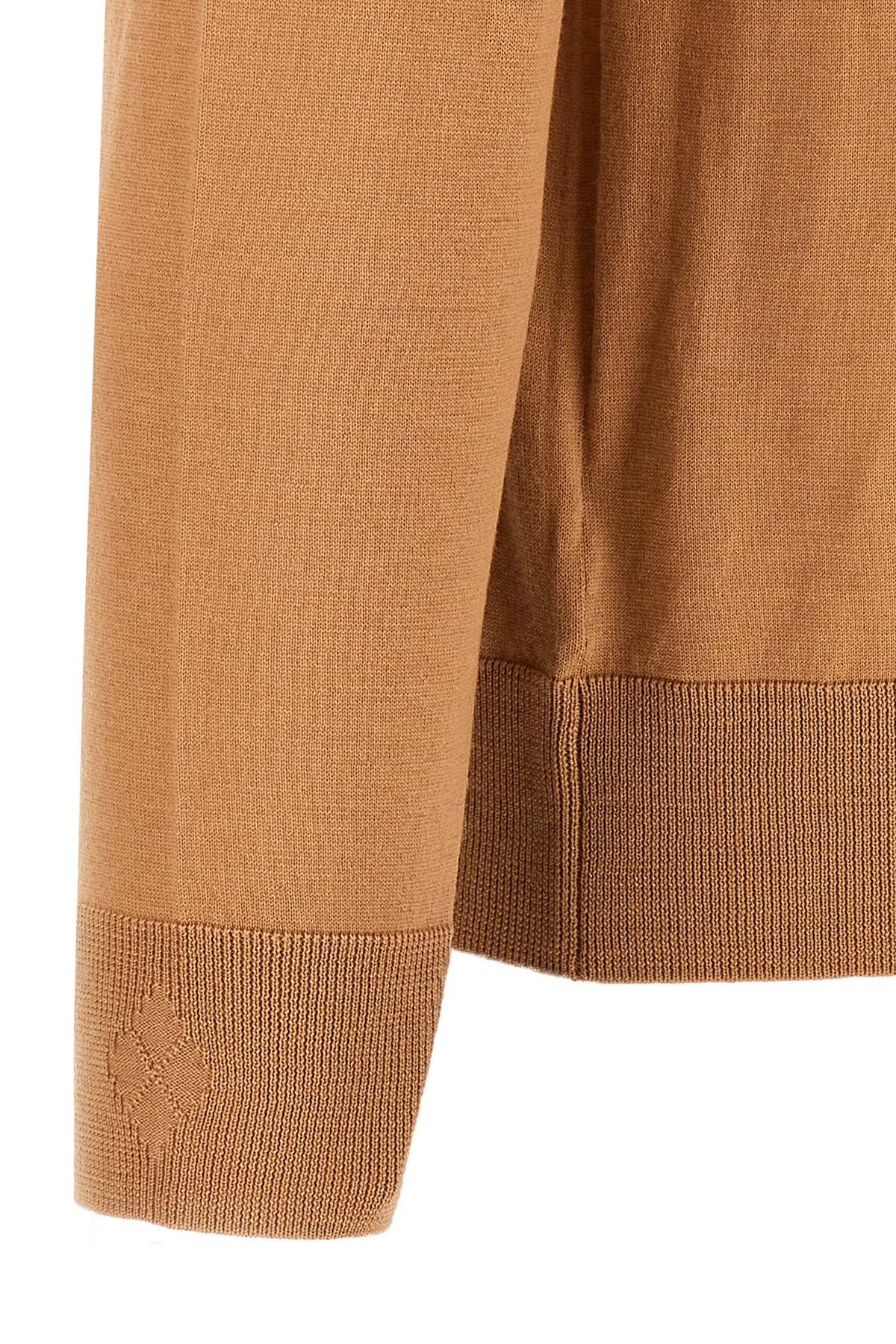 Ballantyne R Neck Sweaters And Cardigans In Brown