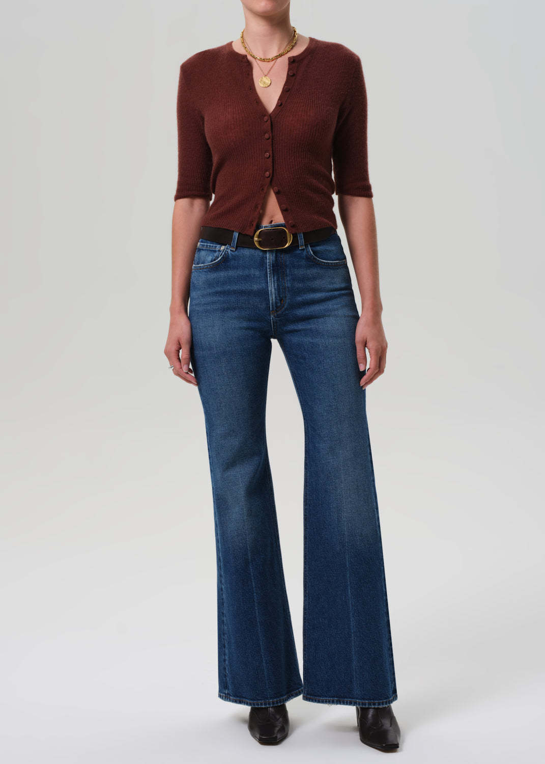 Citizen Of Humanity Kimberly 70's Flare In Cruise In Blue