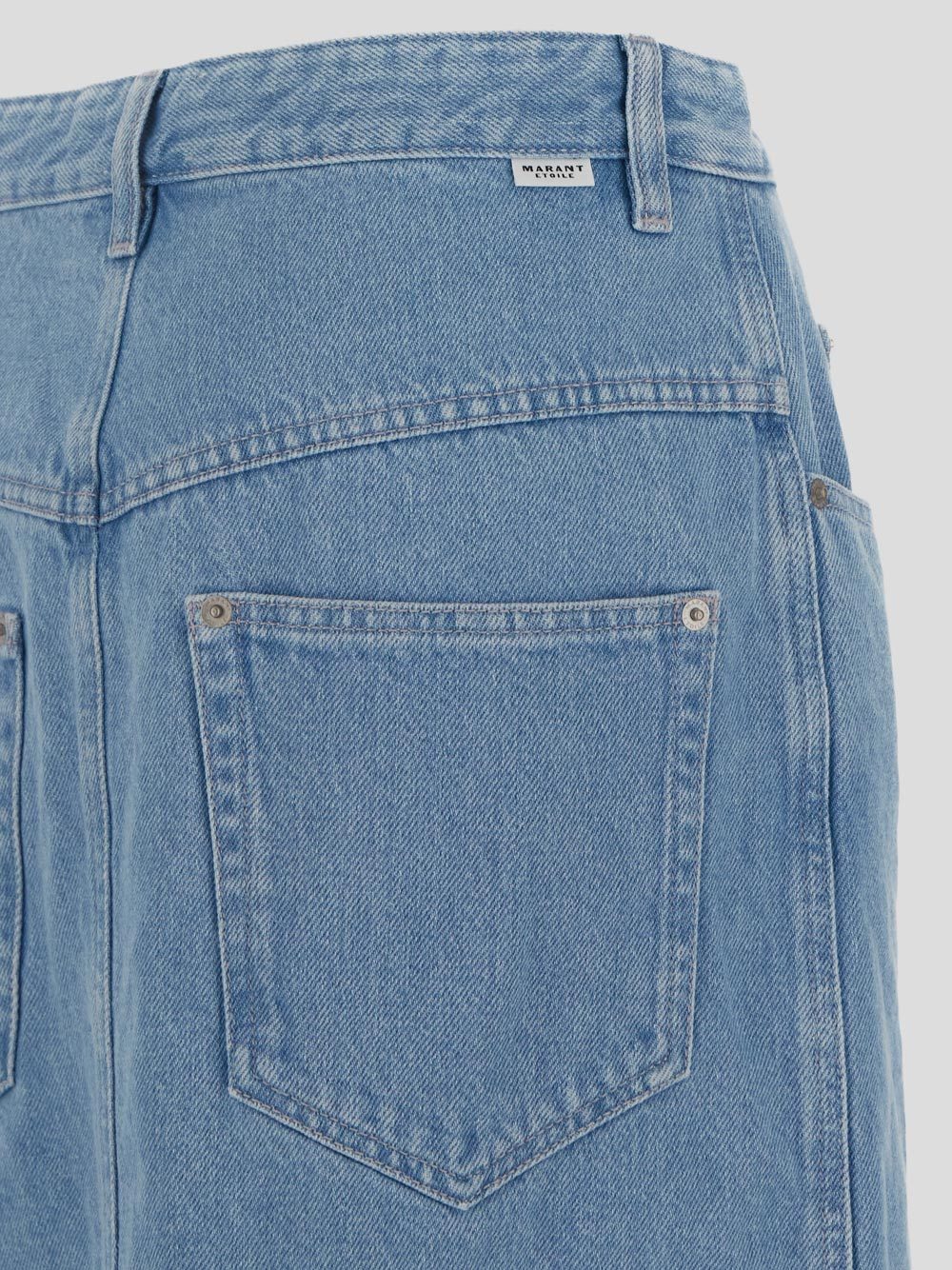 ISABEL MARANT ÉTOILE ISABEL MARANT ÉTOILE VANDY PANELLED MIDI SKIRT