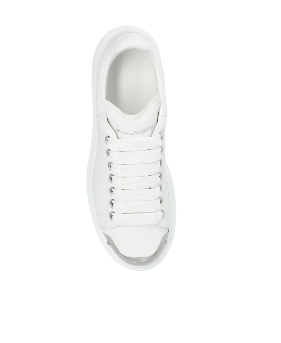 Alexander Mcqueen Oversized Lace-up Sneakers In White