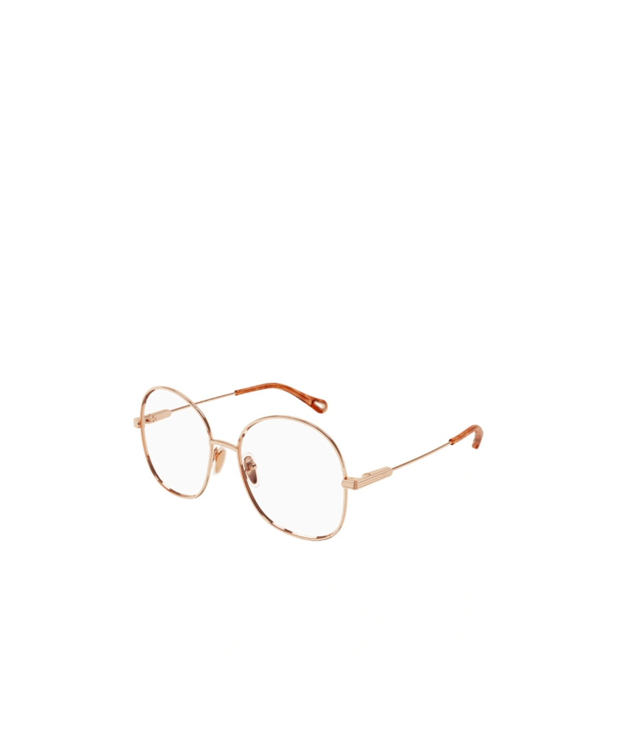 Chloé Benjamine Round-frame Glasses In White