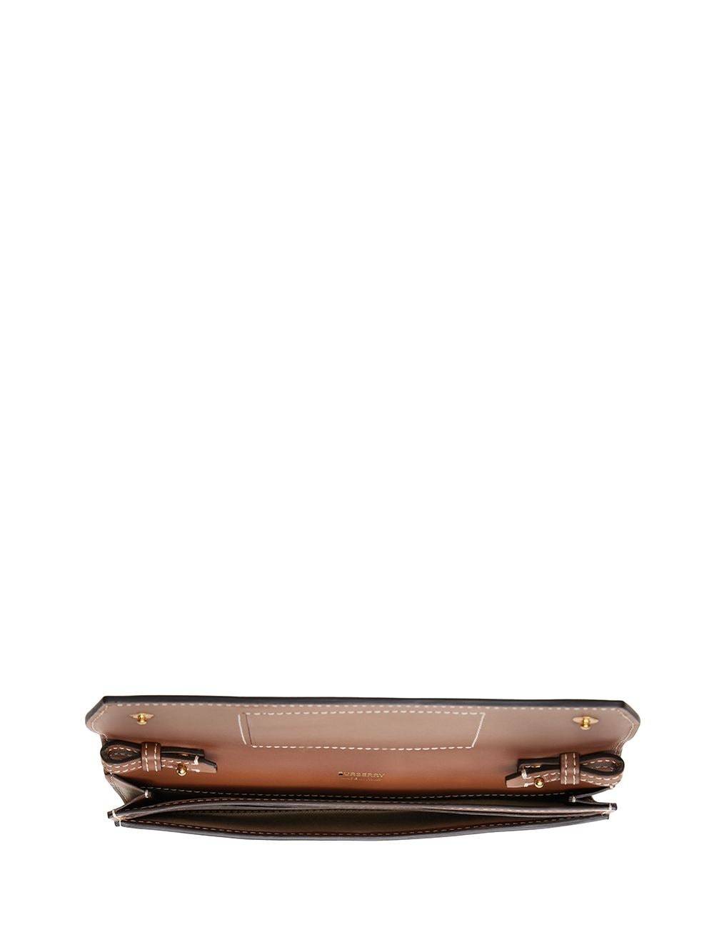 Burberry Horseferry-print Phone Holder In White