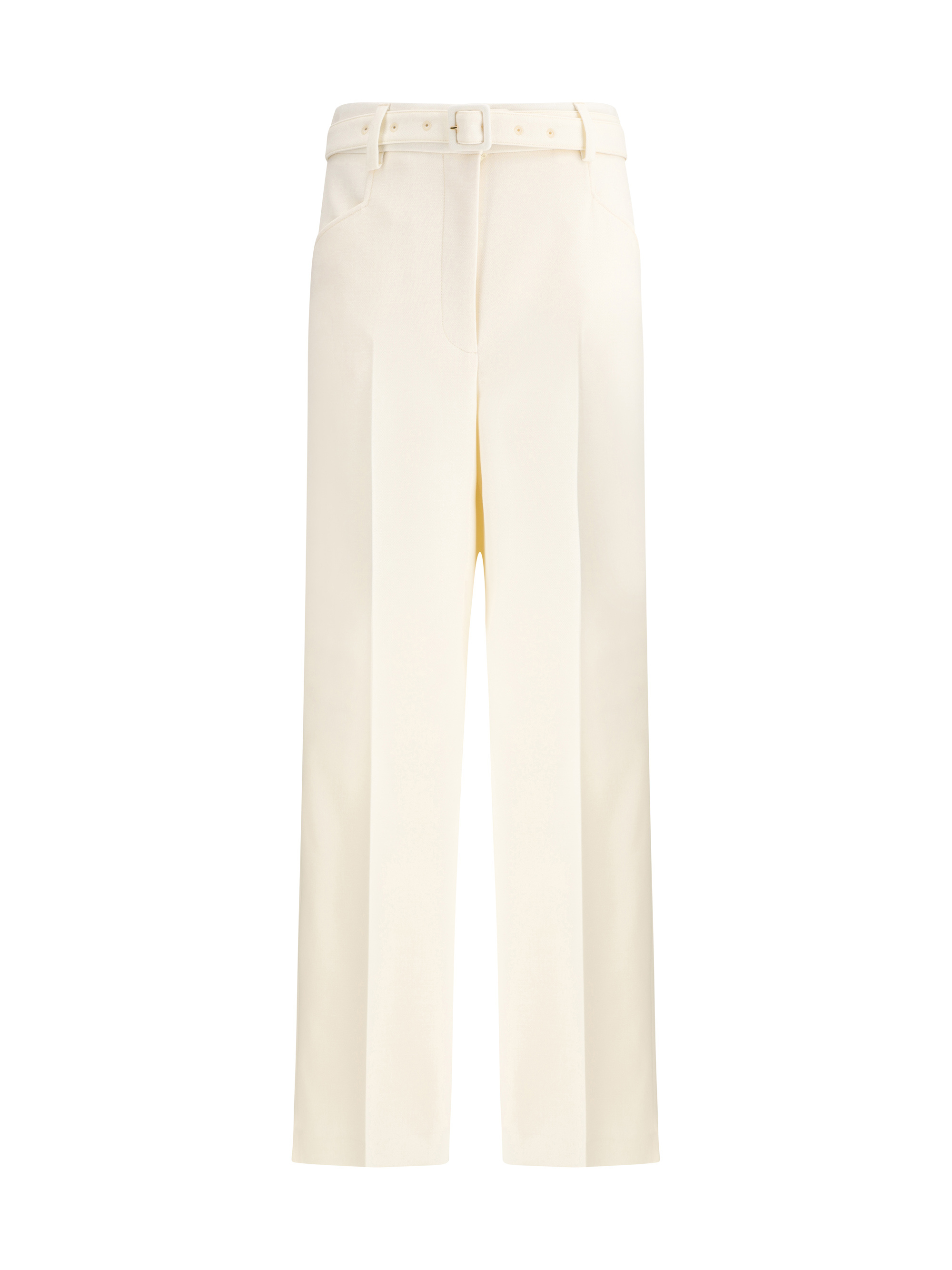 Gabriela Hearst Norman Wide-leg Pants In Neutral
