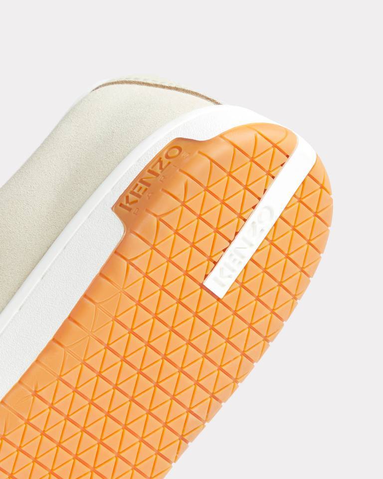 Kenzo '-dome' Sneakers In Suede In Neutral