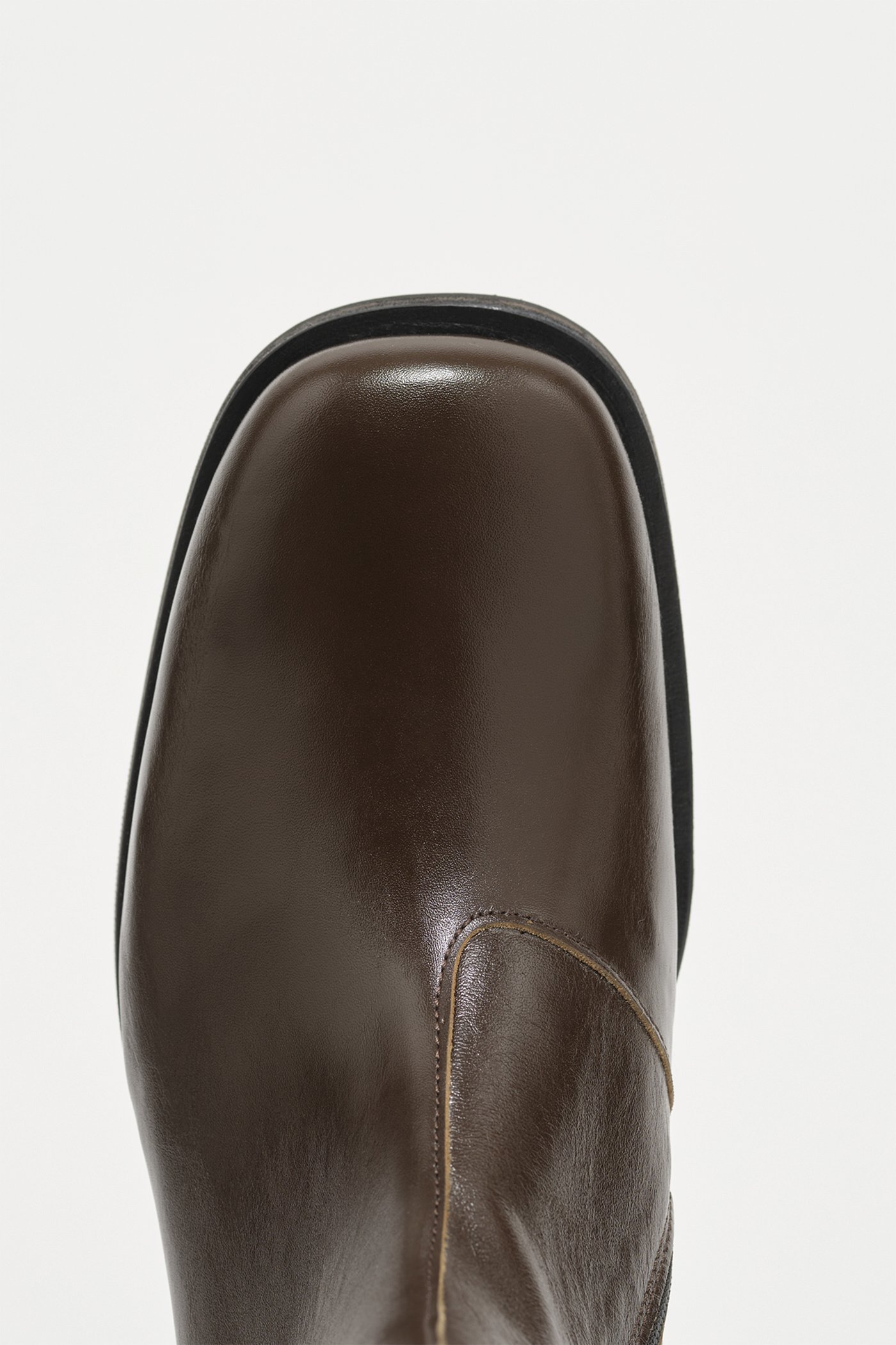 Our Legacy Camion Leather Boots In Brown