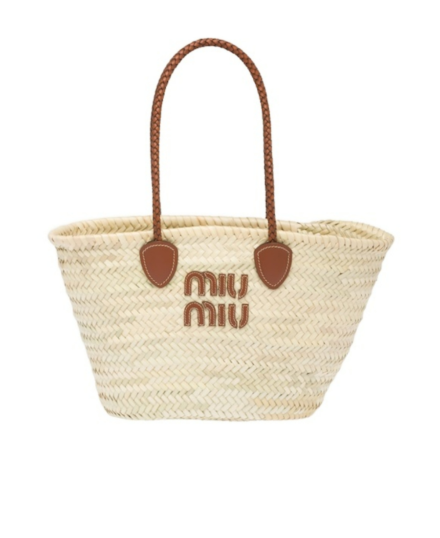 Miu Miu Palmetto Tote Bag