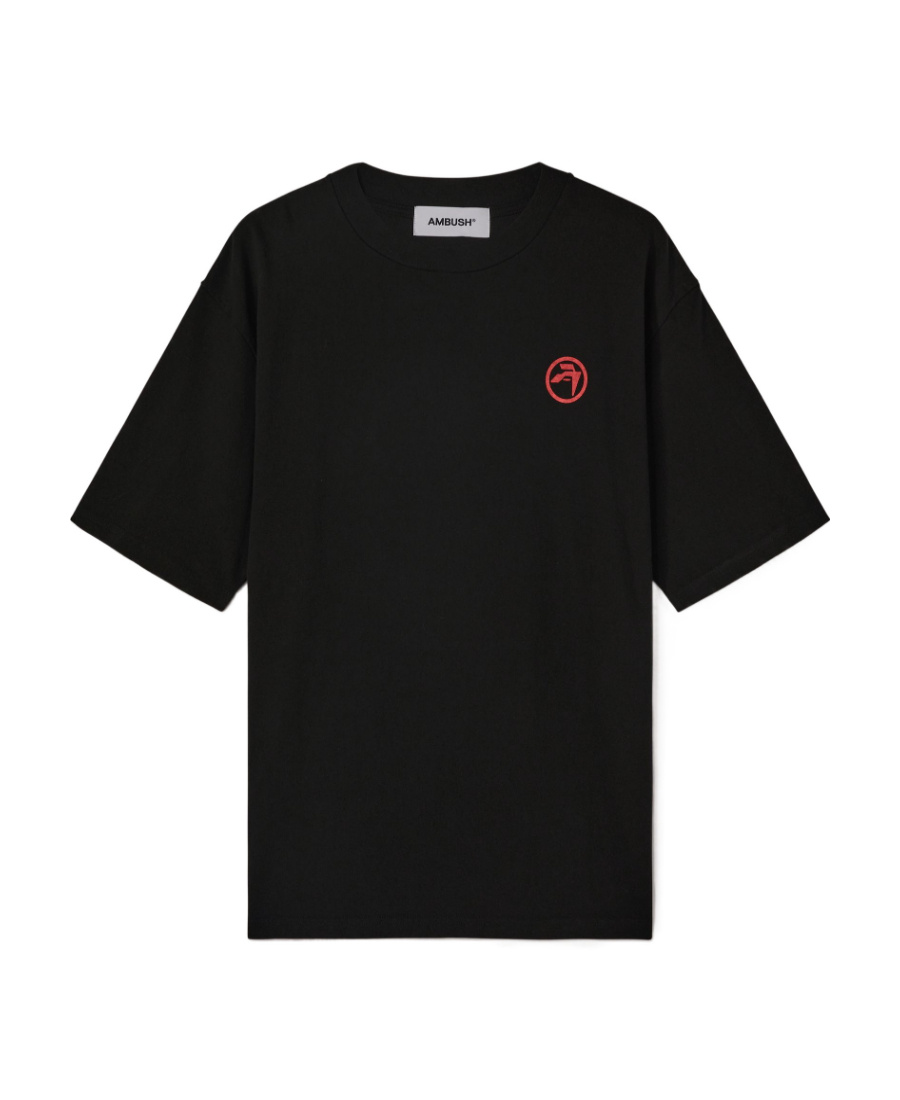 Ambush Records-print Cotton T-shirt In Black