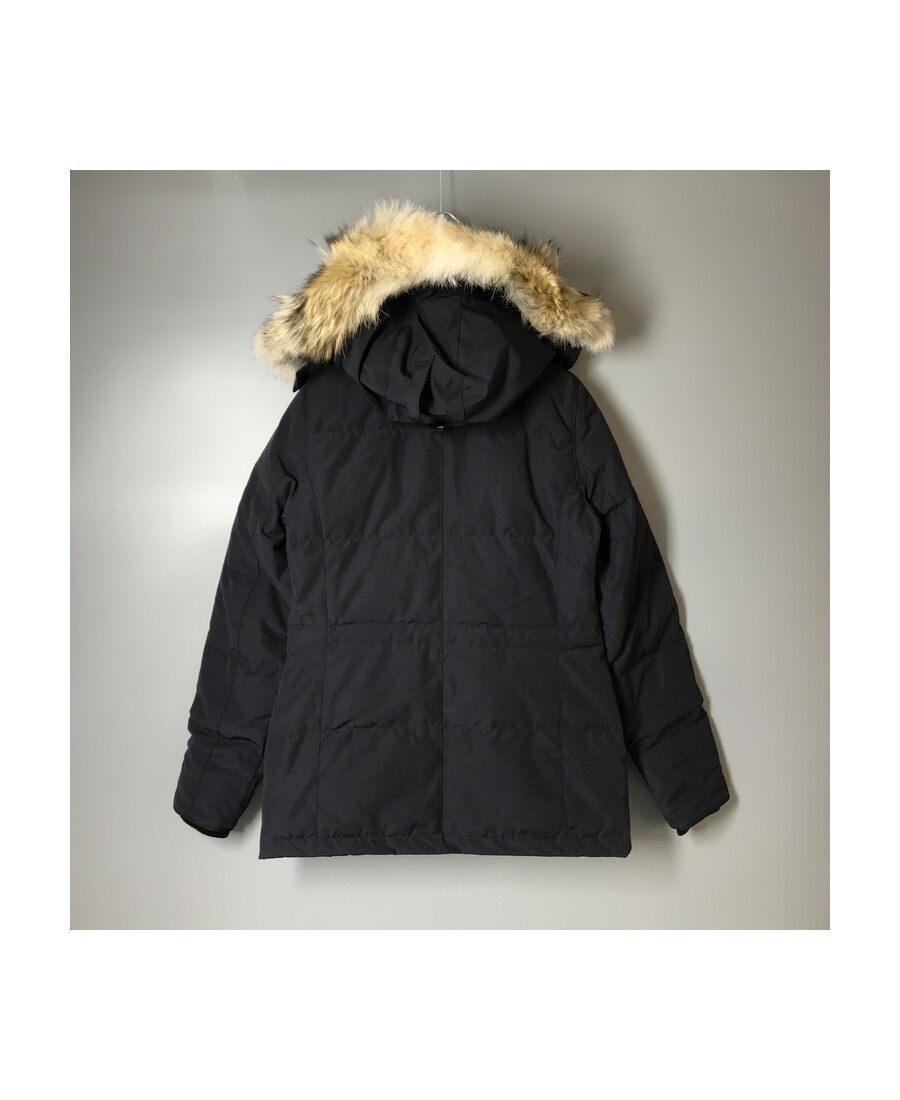 Shop Canada Goose Hooded Puffer Jacket In Black