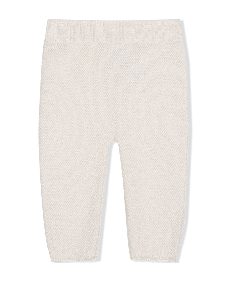 Dolce & Gabbana Rib Knitted Trousers In White