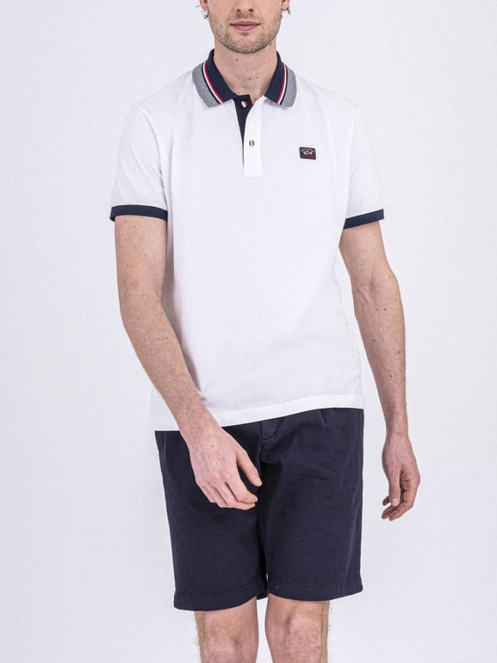 PAUL & SHARK LOGO SHORT-SLEEVED POLO SHIRT 