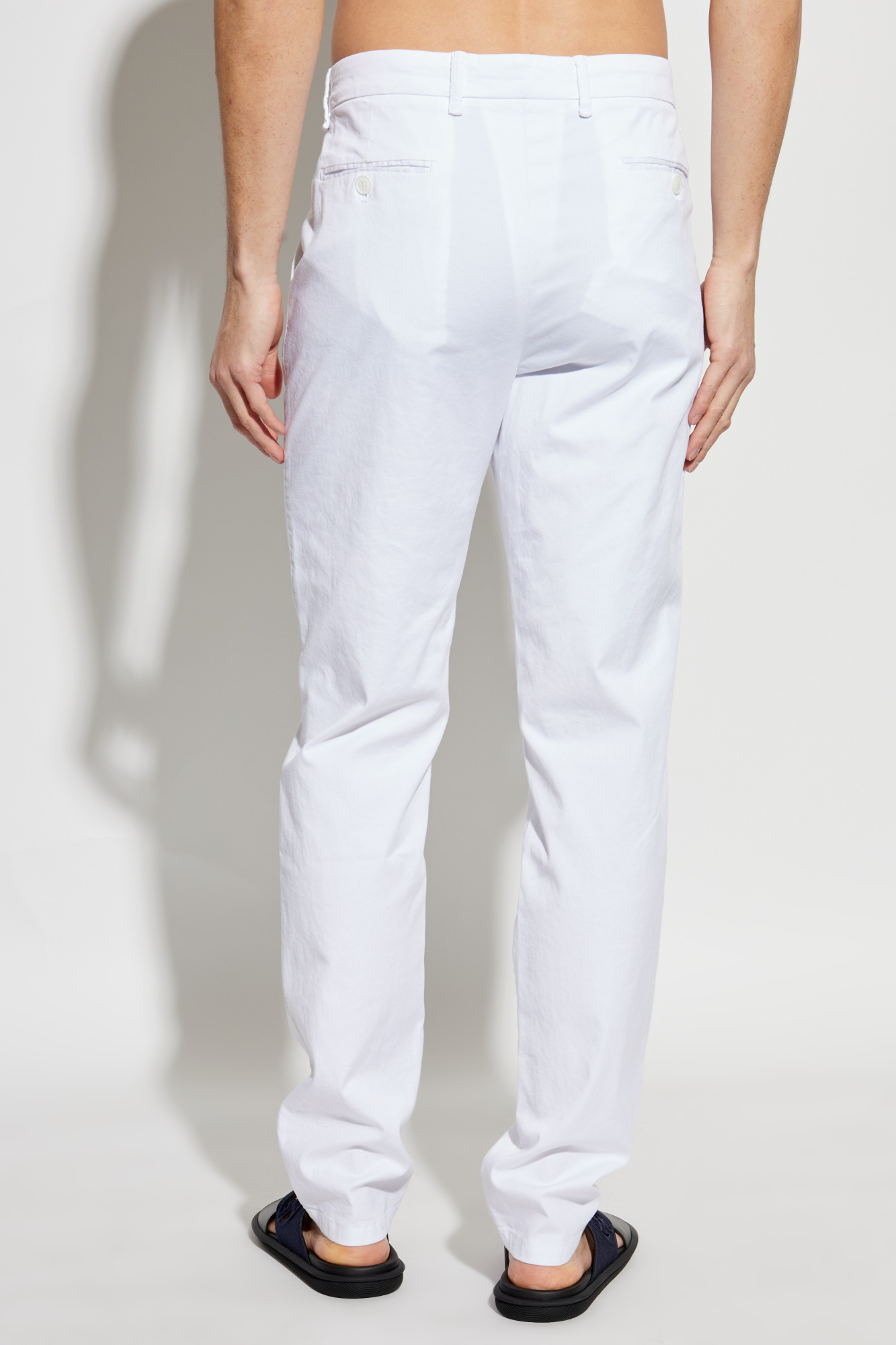 Giorgio Armani Tapered Jeans In White