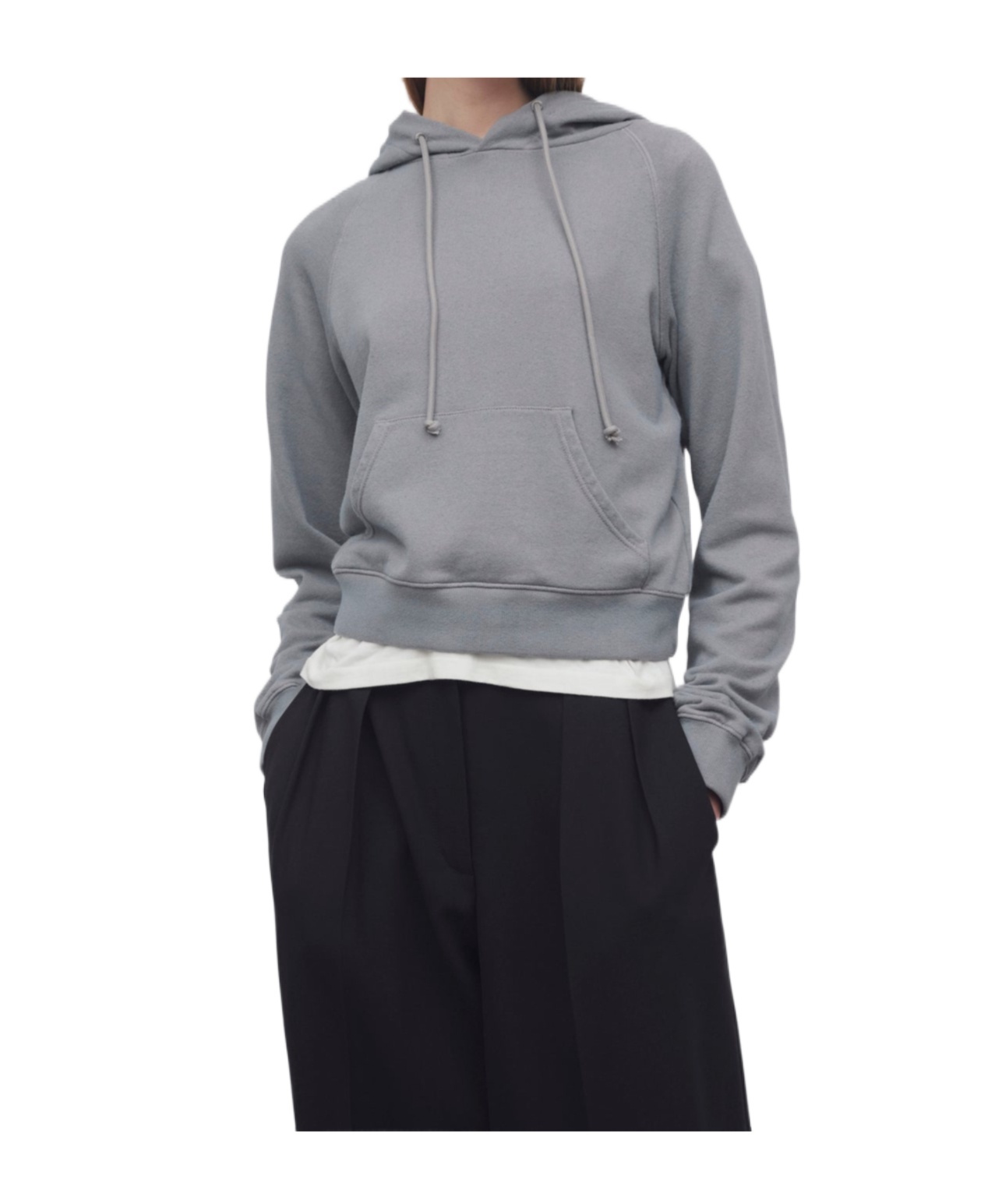 The Row Long-sleeved Sweater In Gray