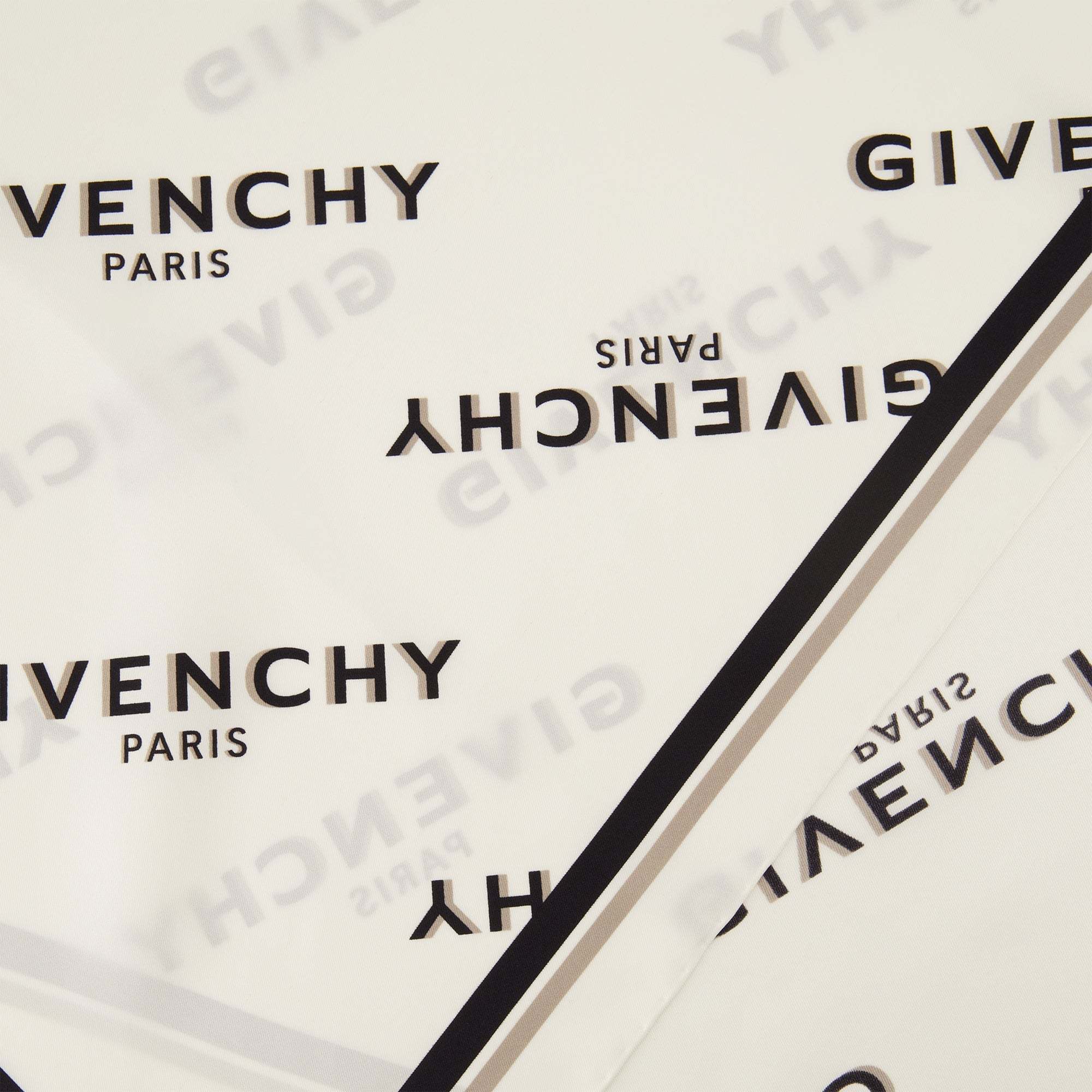 Givenchy Shadow Logo-printed Scarf In Multi