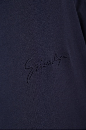 Givenchy Logo-embossed T-shirt In Black