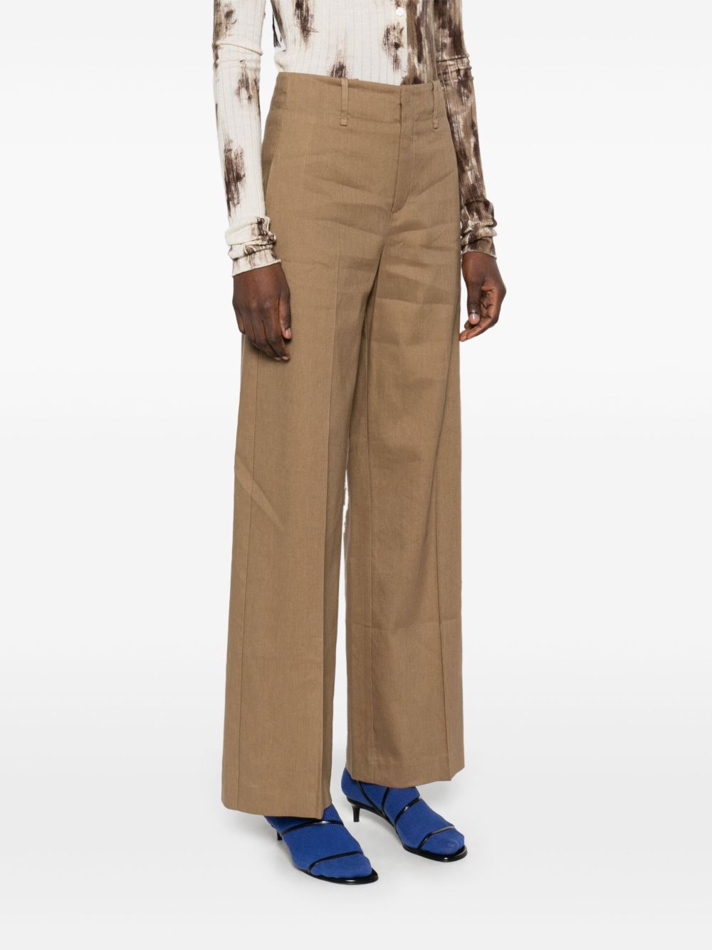 ALYSI STRAIGHT TROUSERS 