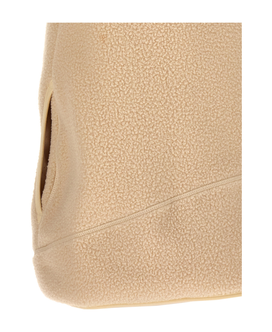 Harmony Paris Sleeveless Zipper Vest In Nude