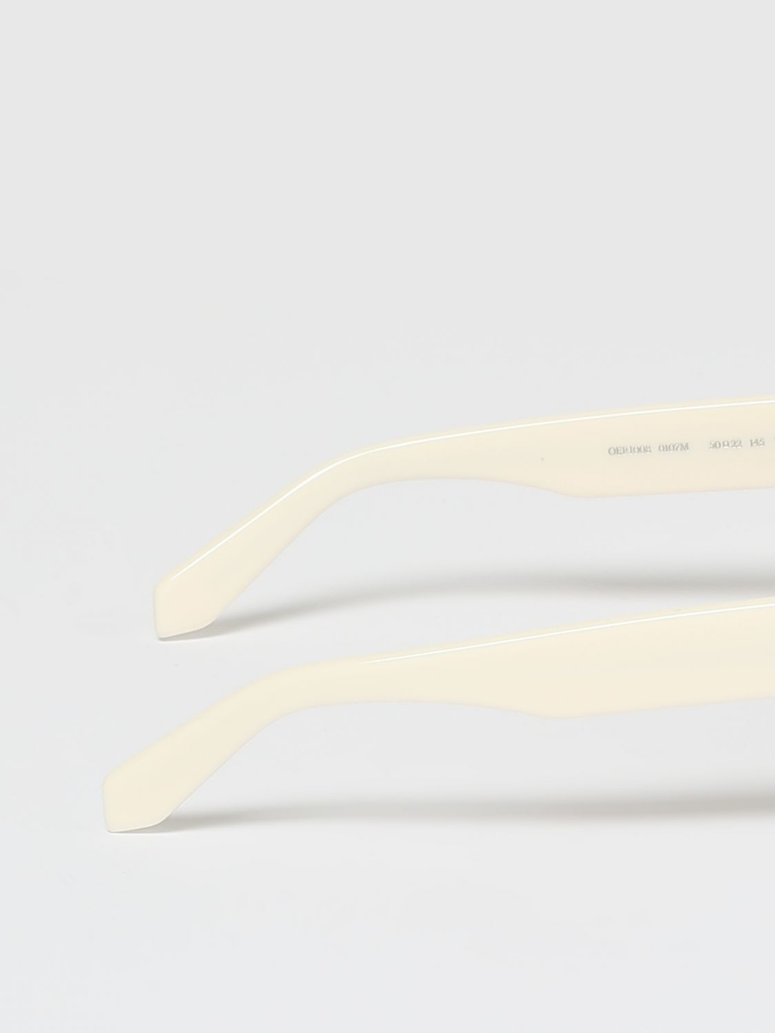 Off-white Arthur Rectangular Frame Sunglasses In White