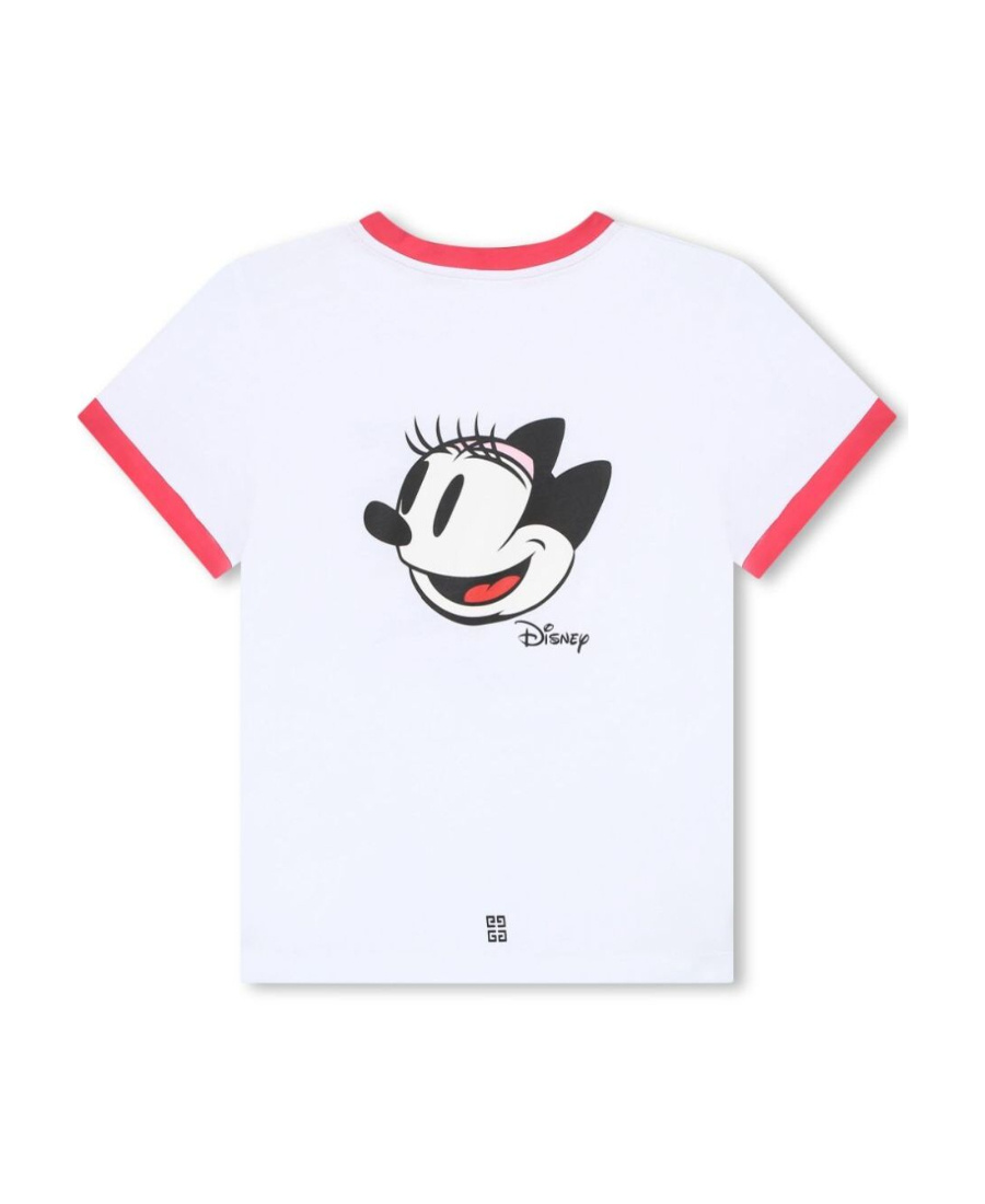 Givenchy Cartoon-print Organic-cotton T-shirt In White