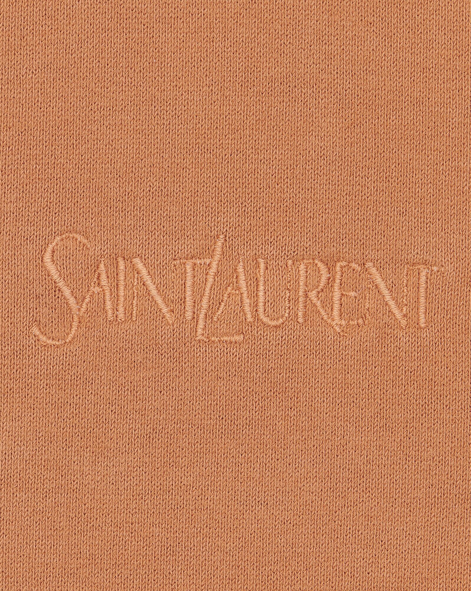 Saint Laurent Felpa  In Brown