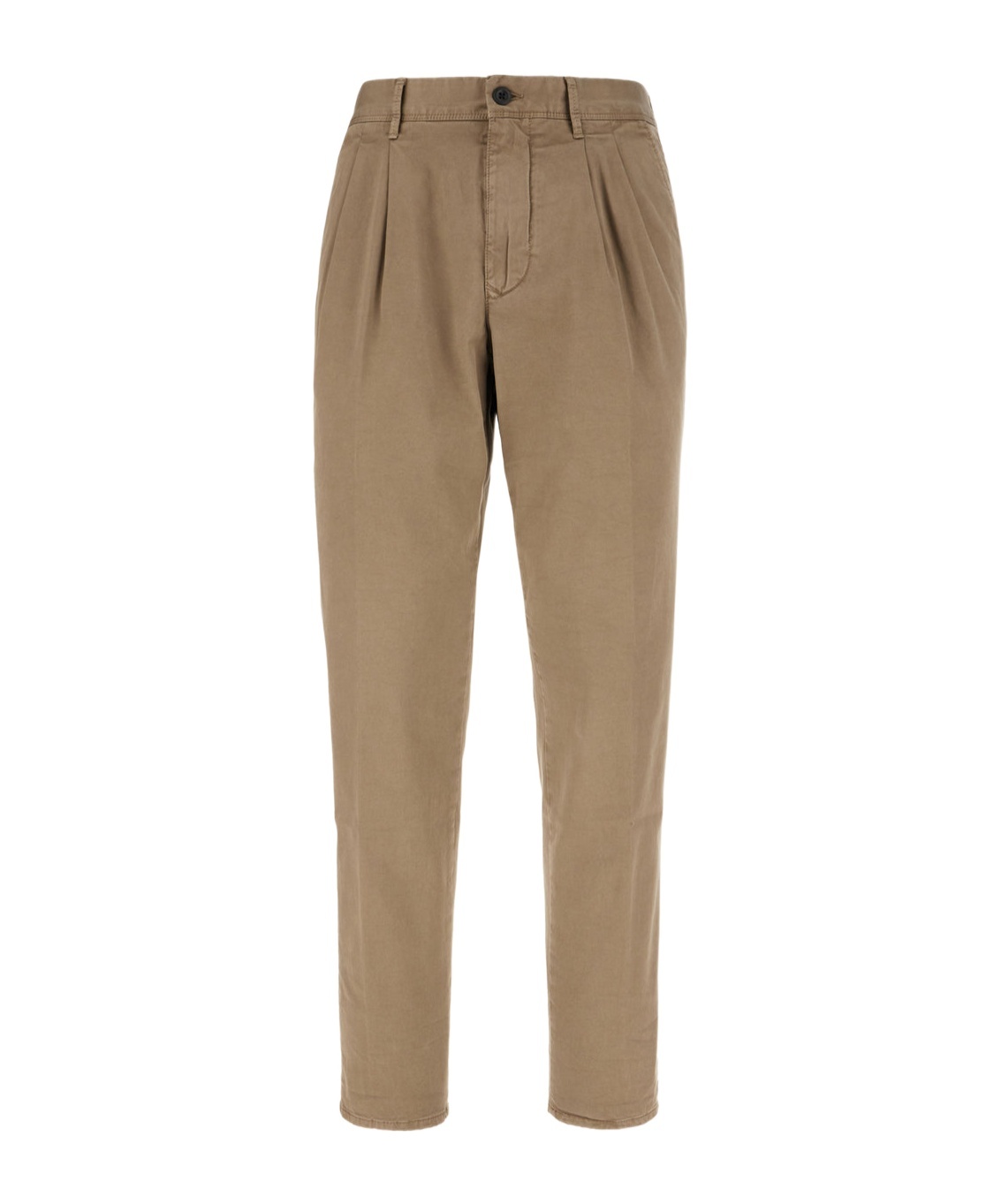 Incotex Stretch Cotton Pants Pleated Front