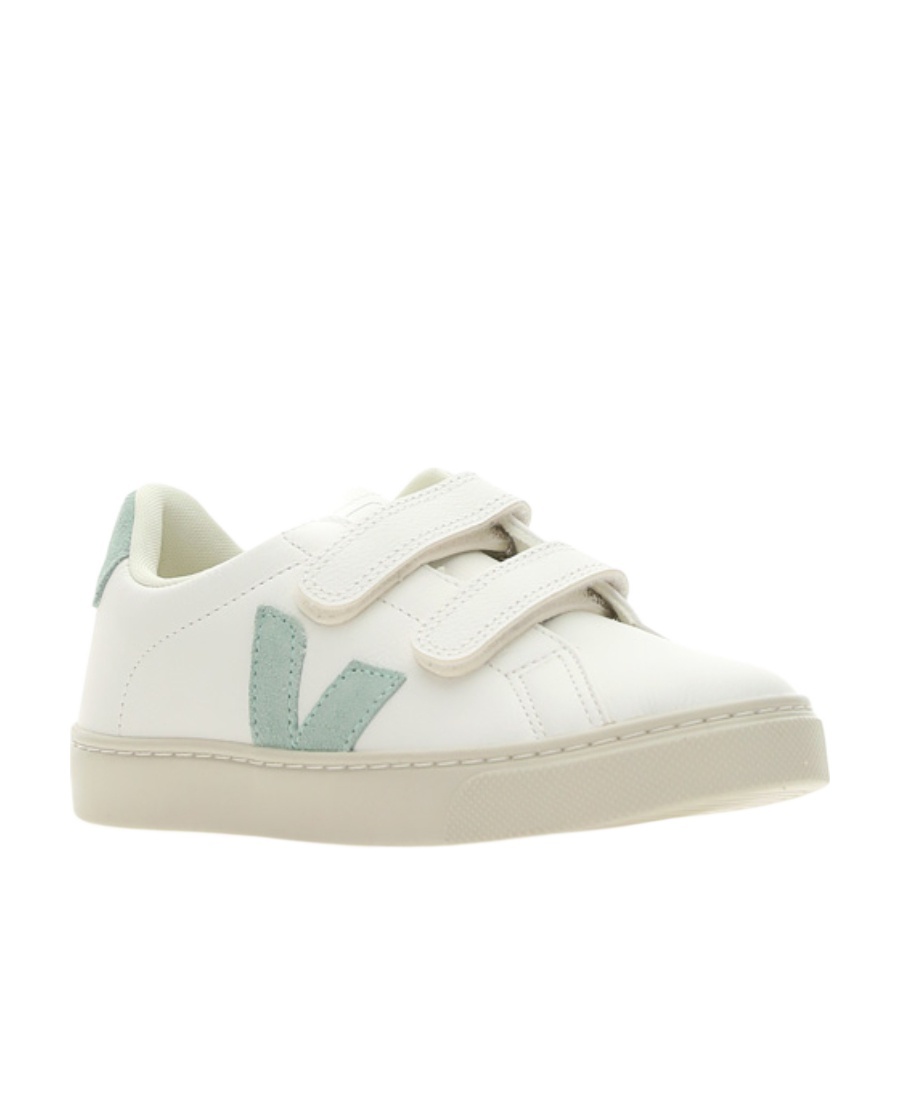Veja Touch-strap Low-top Trainers In White