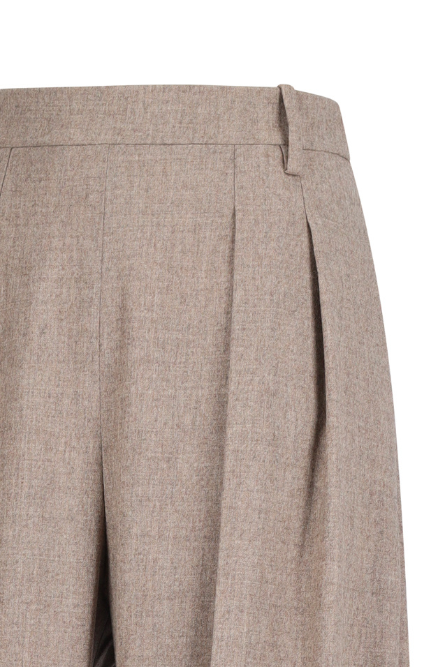 Khaite Pleated Casual Pants In Multi