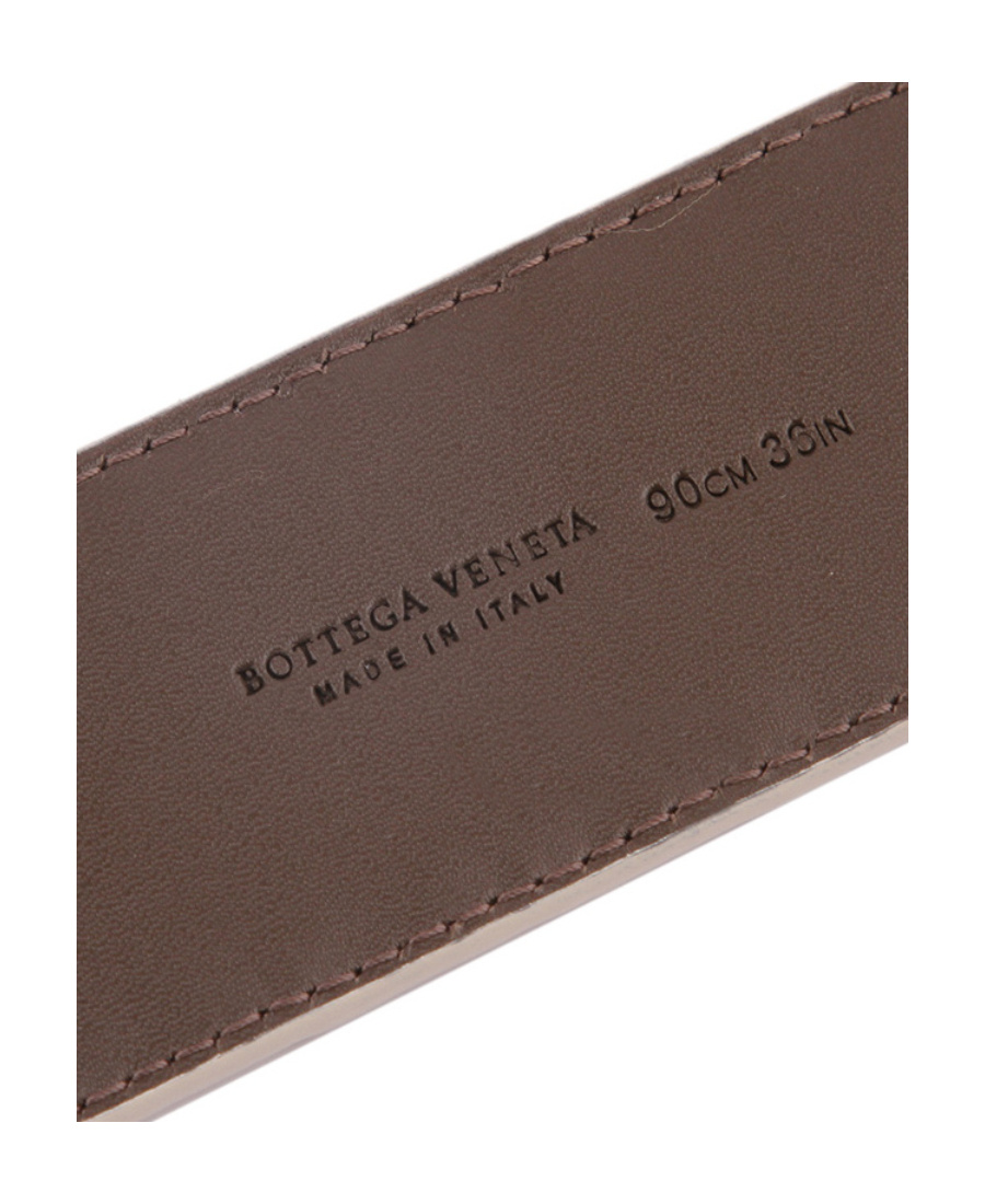 Bottega Veneta Weave A Belt In Nude