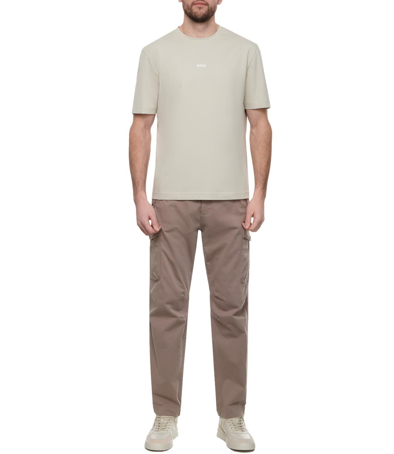 HUGO BOSS RAISED-LOGO COTTON T-SHIRT
