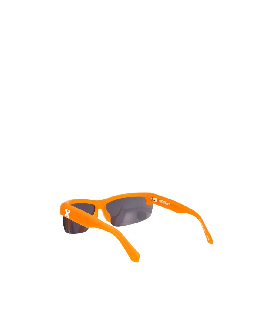 Off-white Toledo Rectangle-frame Sunglasses In Gray
